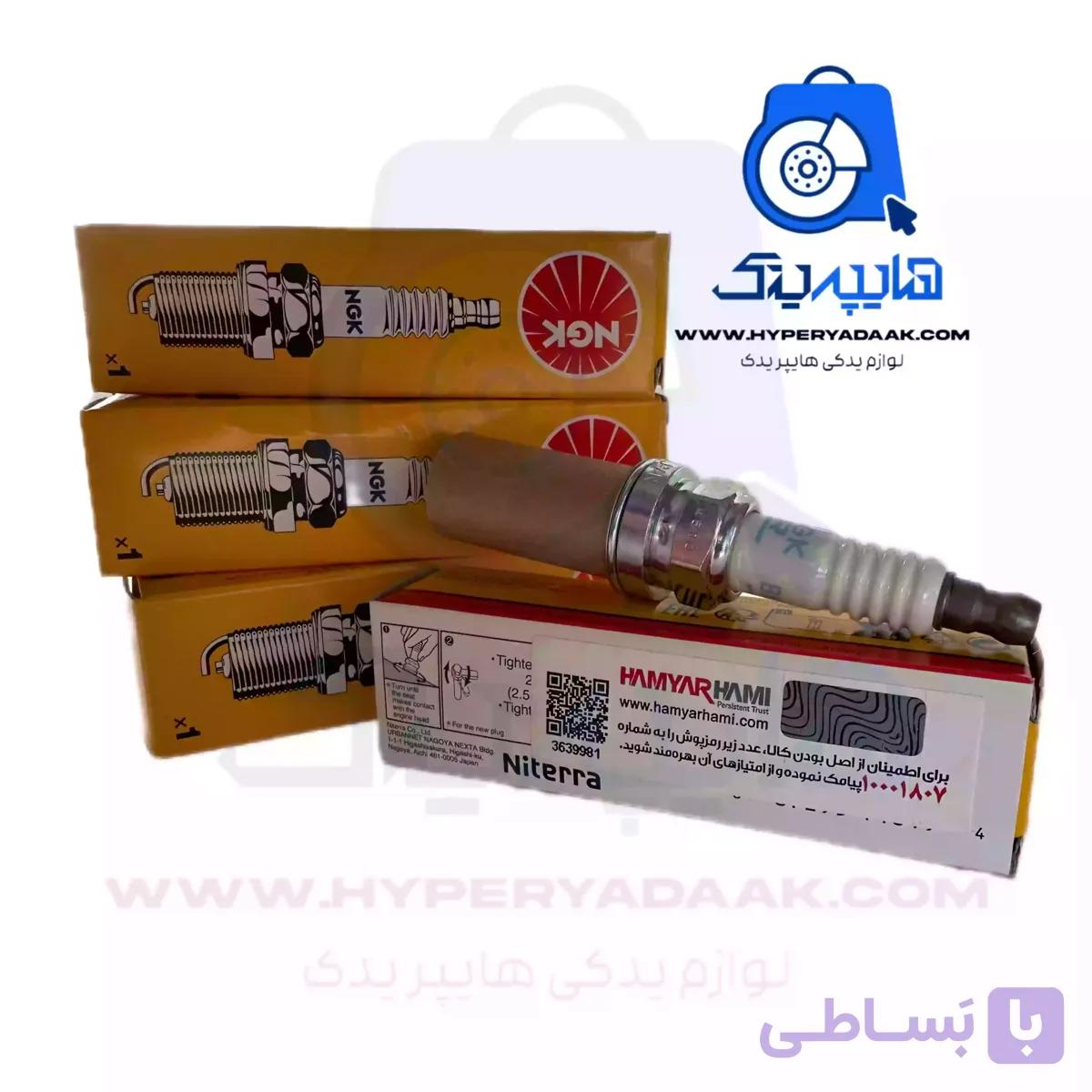 شمع 4619 انجیکا ژاپن لیبل همیار حامی مناسب موتور EF7 — تصویر 1