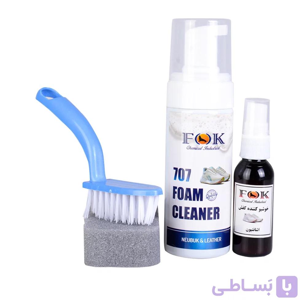 پک فوم تمیزکننده کفش 707 — تصویر 1