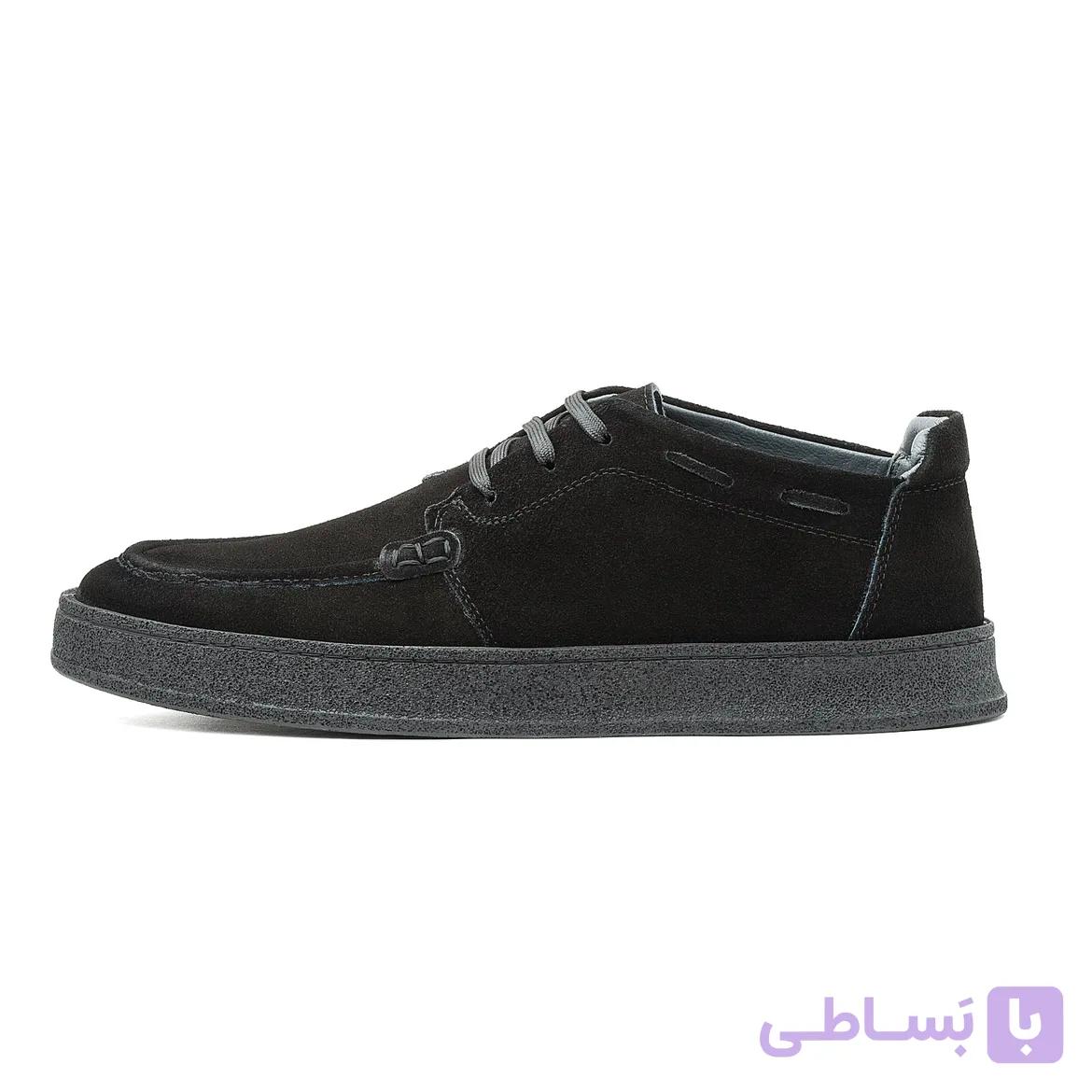 کفش مردانه مدل ایوانا جیر مشکی — تصویر 1