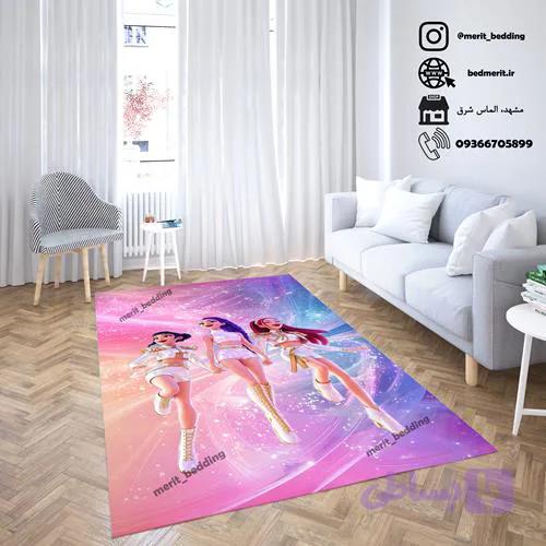 فرشینه 140*225 کیپاپ کد kpop0009