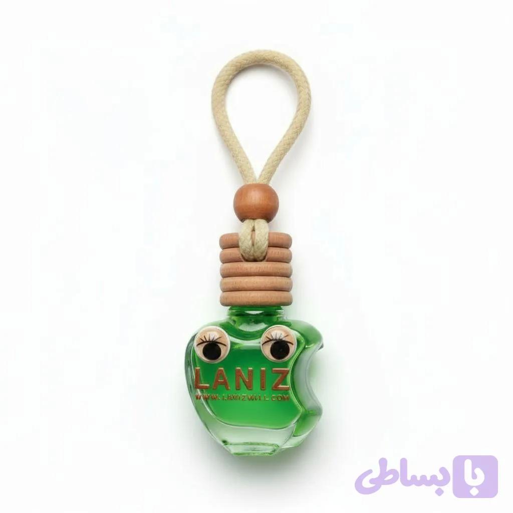 خوشبو کننده خودرو آویزی لانیز مدل لومینا رایحه ترنج — تصویر 1