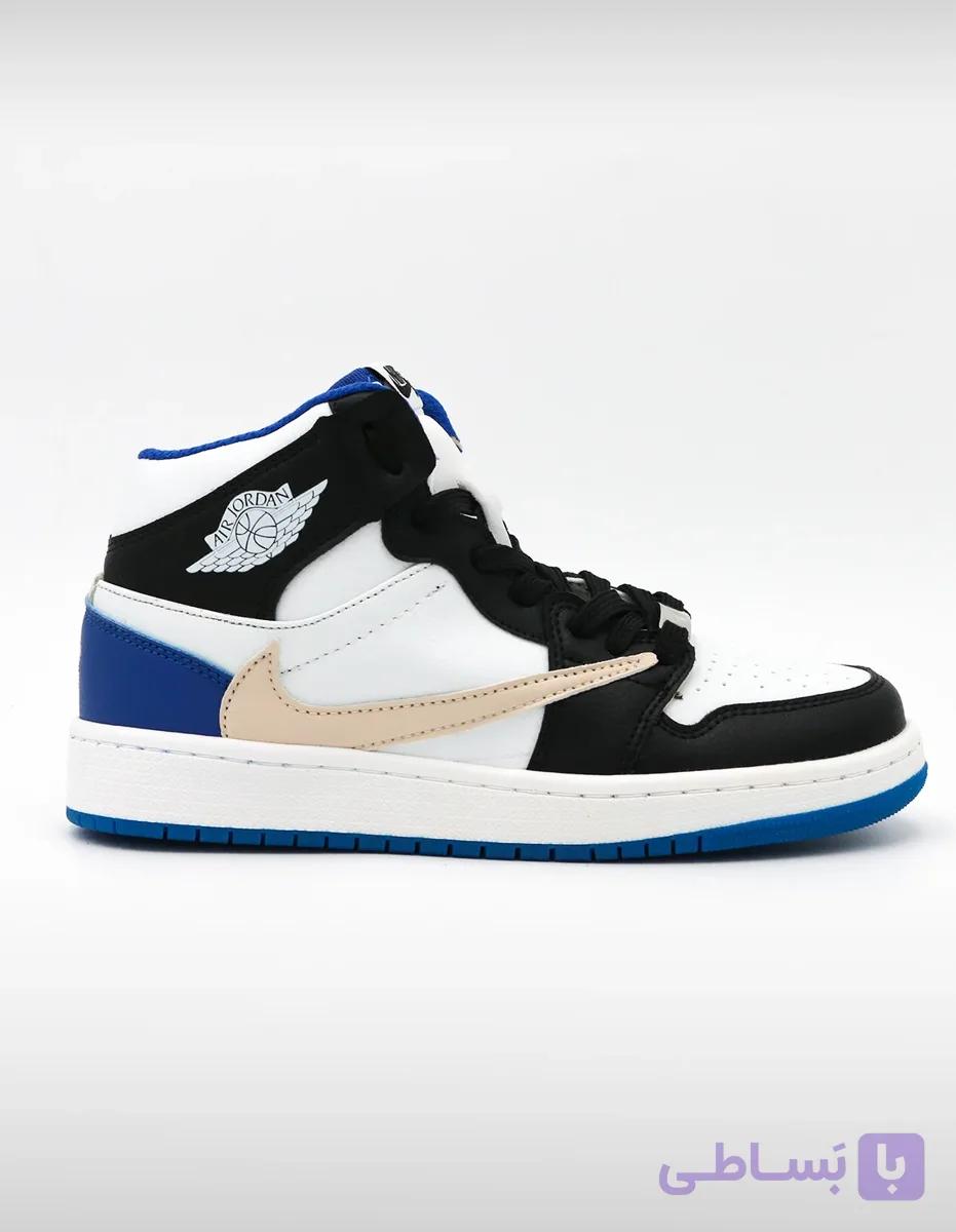 کتونی روزانه زنانه نایک Nike Jordan Travis Scott 1 Mid W