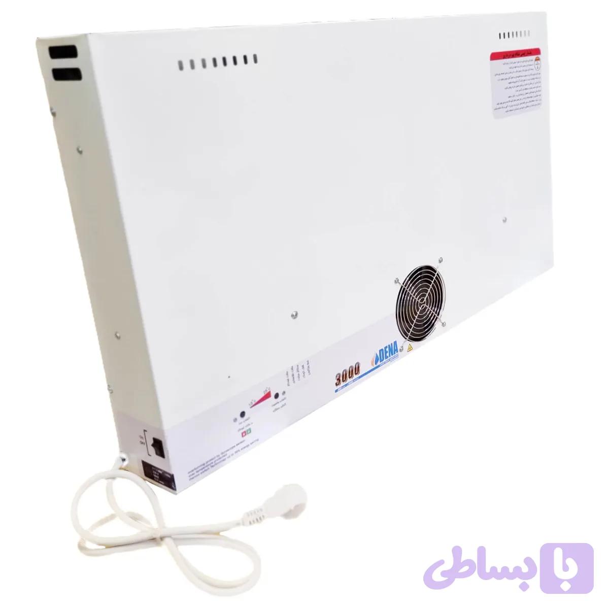 بخاری برقی فن دار دنا 3000 — تصویر 1