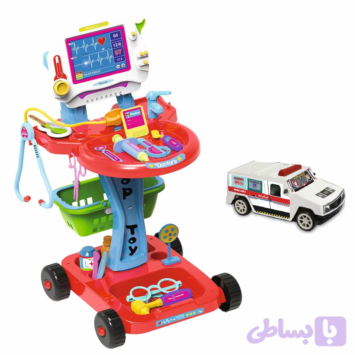 ست اسباب بازی کلینیک پزشکی کد TT103 — تصویر 1