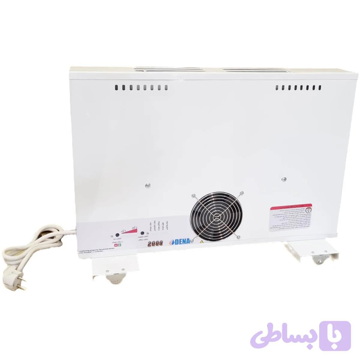 بخاری برقی فن دار دنا 2000 — تصویر 1