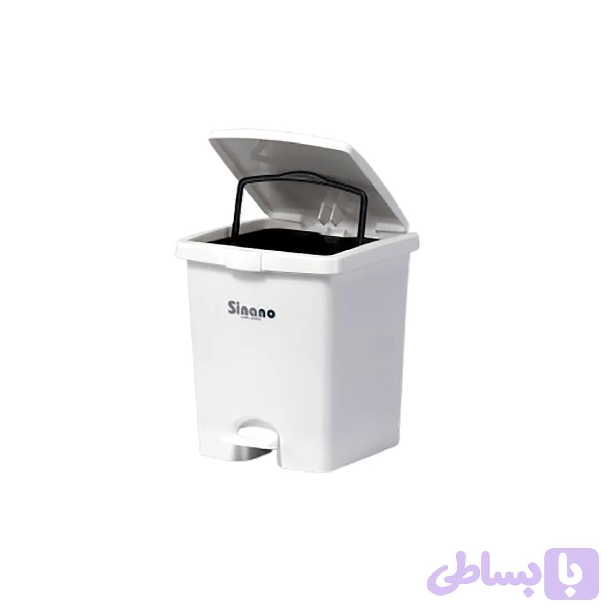 سطل پدالی دو جداره کوچک بسته 6 تایی کد R359 — تصویر 1