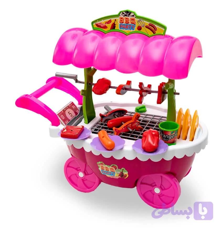 ست چرخ باربیکیو سیار کودکانه کد GT2019 — تصویر 1