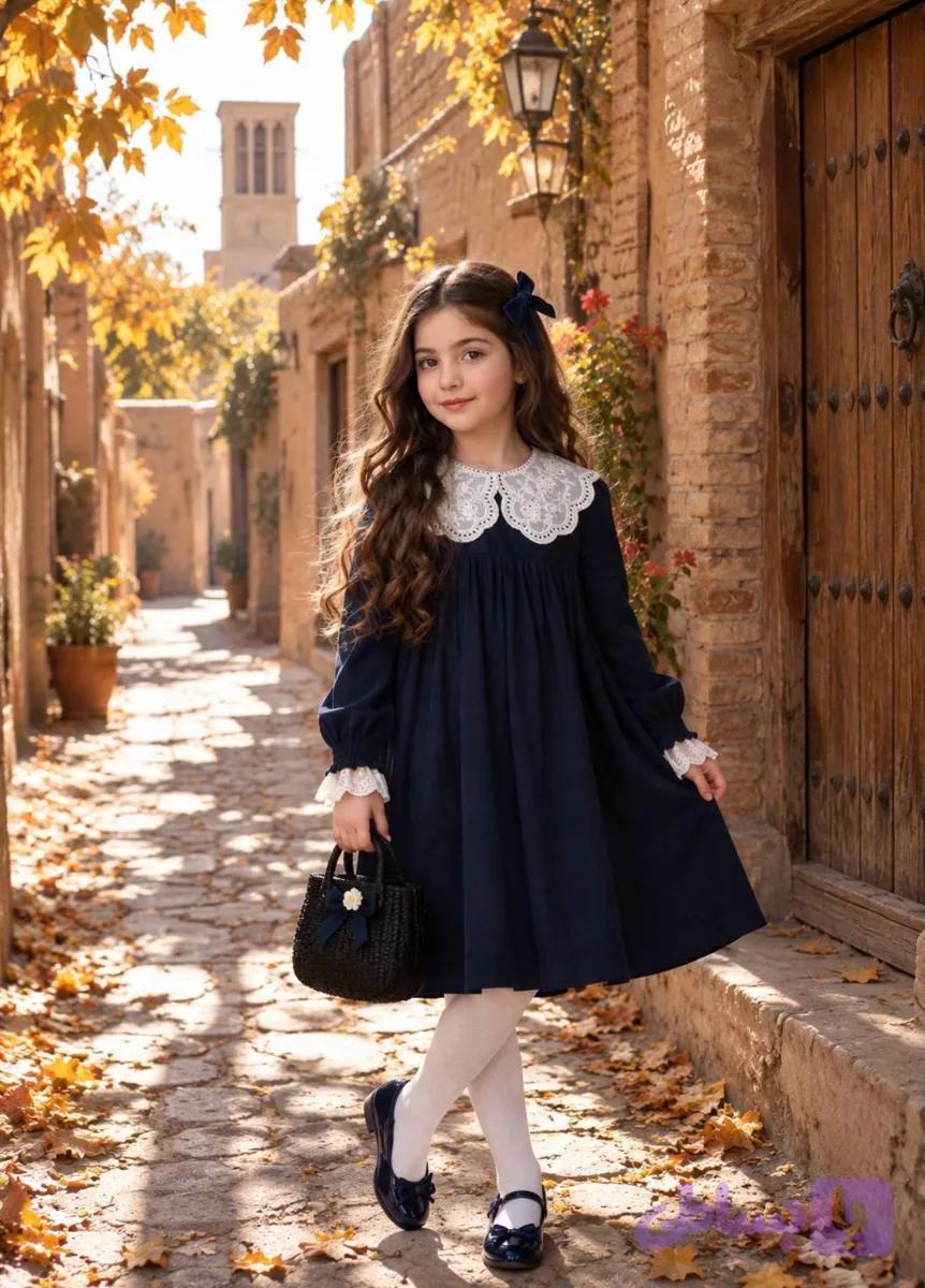 پیراهن کبریتی پاییزی