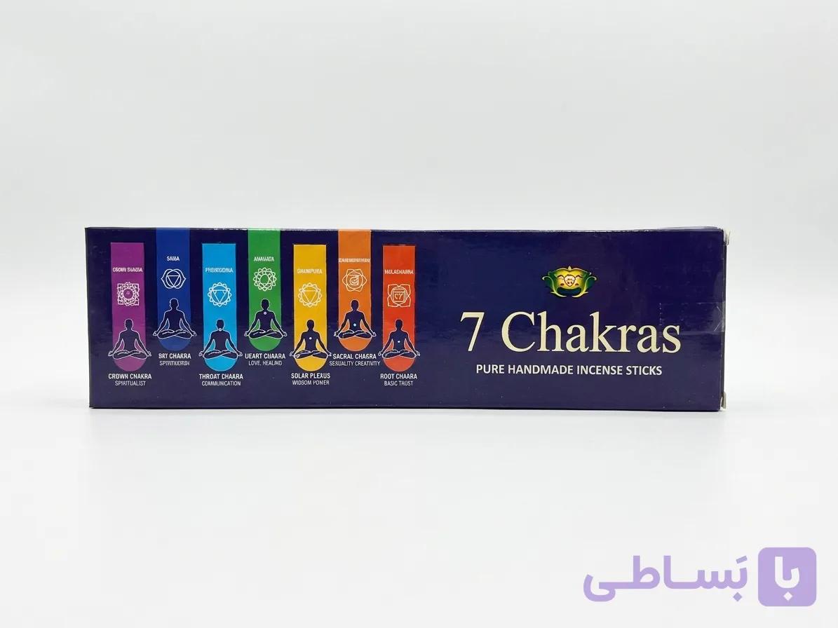 عود خوشبو کننده شاخه ای آسیا Asian مدل هفت چاکرا ( سون چاکرا ) 7 Chakra