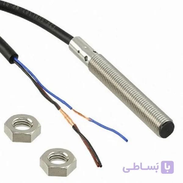 سنسور القایی امرون_قطر8_NC_PNP_سیم — تصویر 1