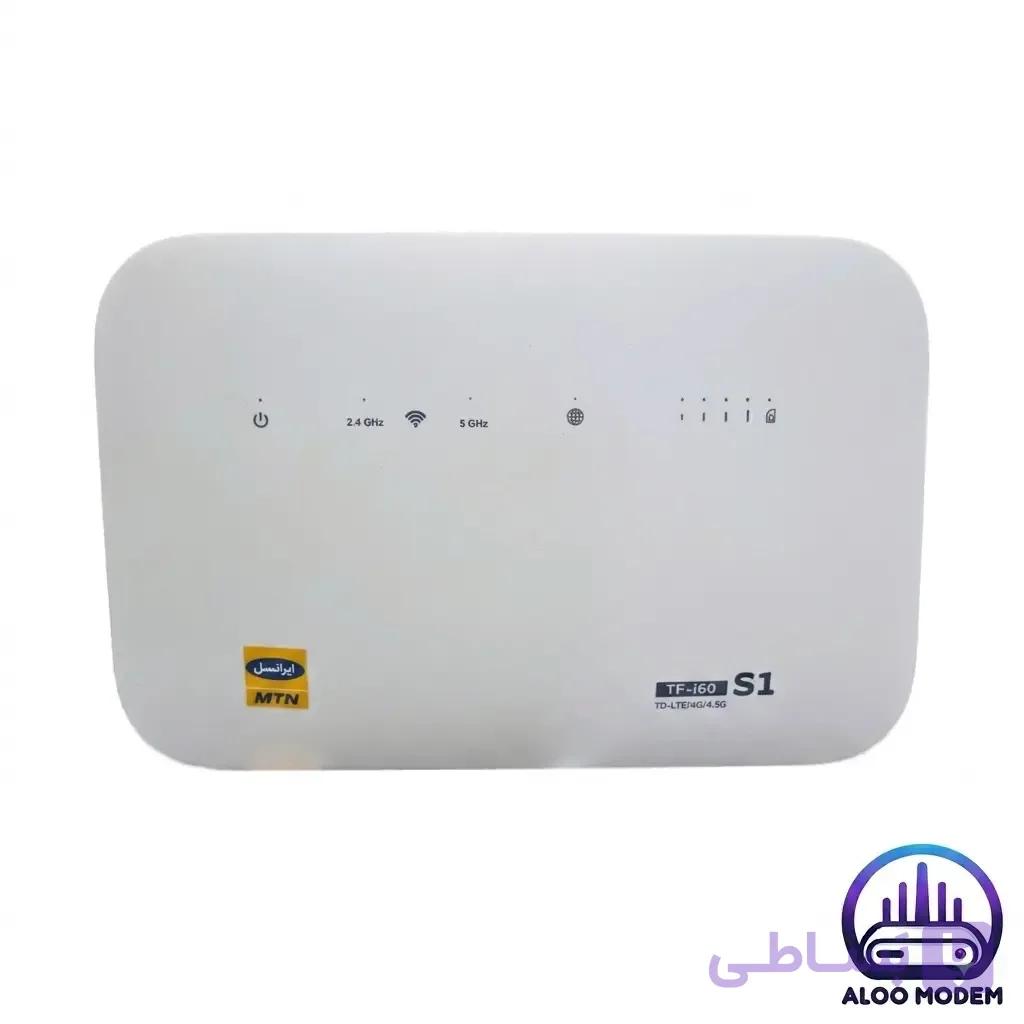 مودم سیم کارتی 4.5G و TD-LTE ایرانسل مدل TF-i60 S1 آنلاک — تصویر 1