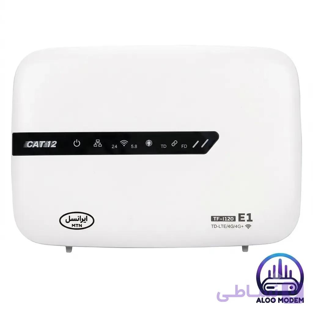 مودم سیم کارتی 4.5G TD-LTE ایرانسل مدل TF-i120 E1 آنلاک — تصویر 1
