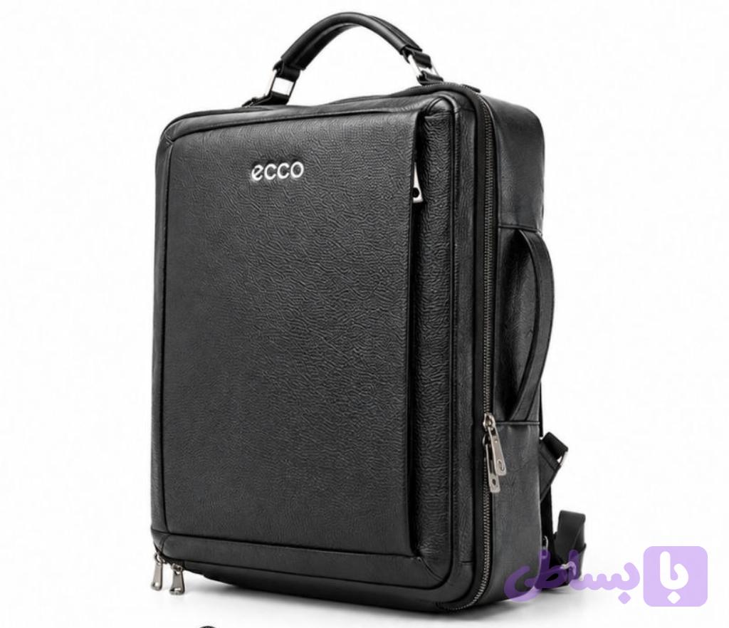 Backpack &bagكوله و کیف چرمي اكو — تصویر 1