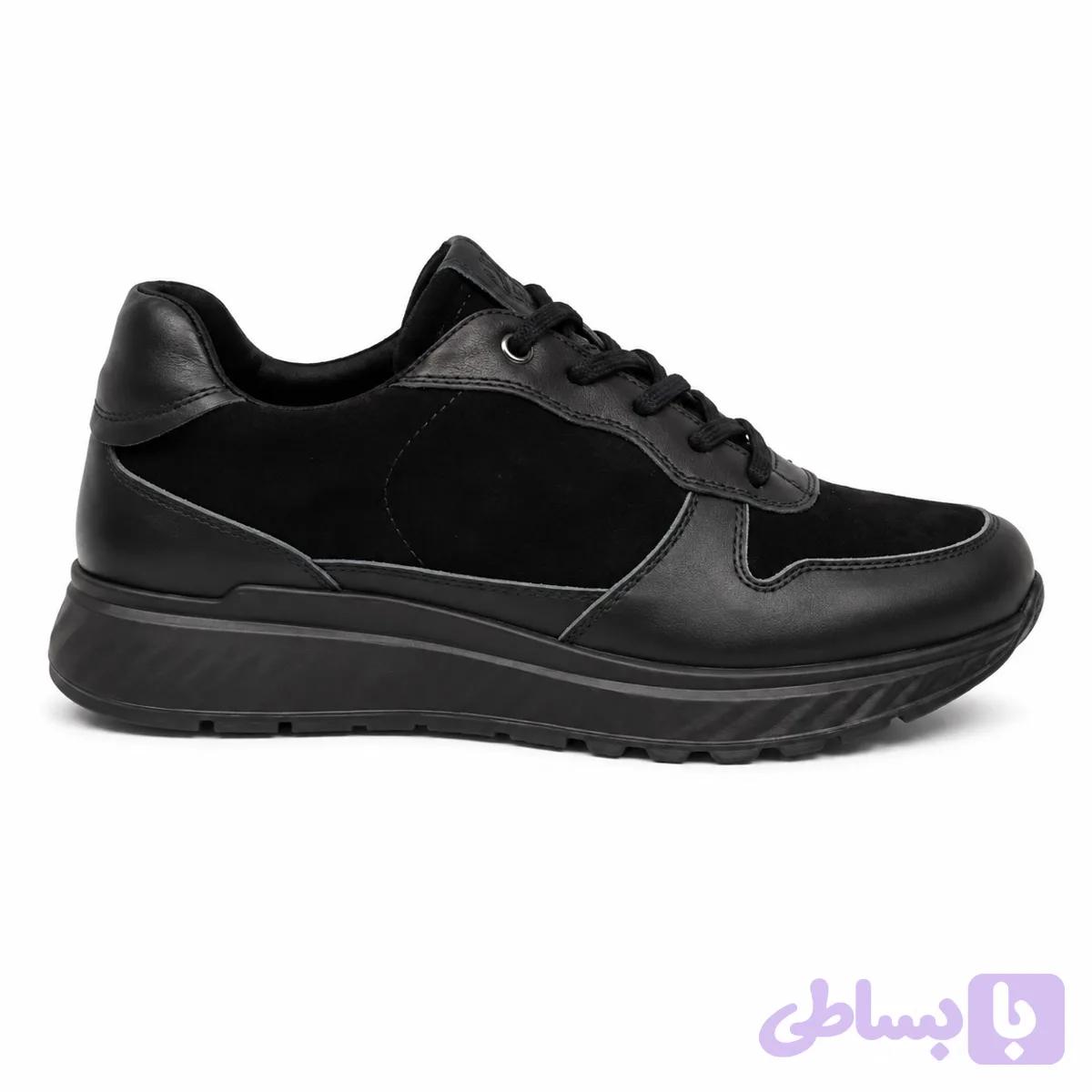 ecco woman Casual Leather & Suede Sneakers — تصویر 1