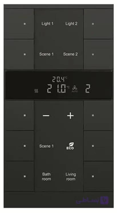 کلید هوشمند 10 پل ترموستاتیک ABB مدل SBR/U10.0.1-885 , SBR/U10.0.1-84 — تصویر 1