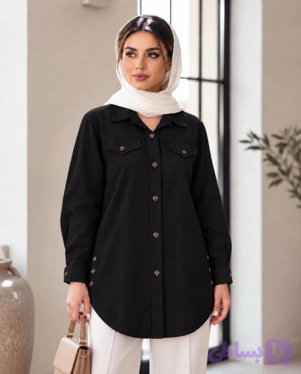 شومیز بغل دکمه