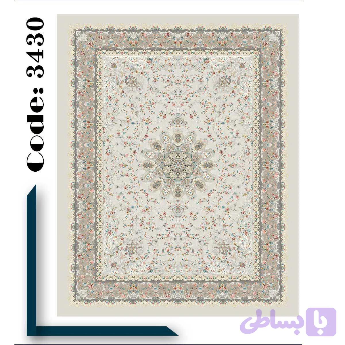 فرشینه طرح فرش کد 3430