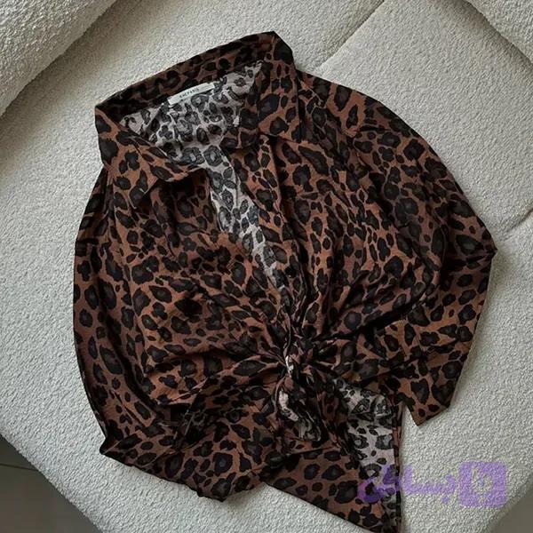 شومیز پلنگی کد 70699