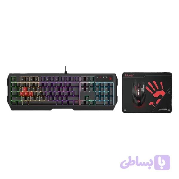 موس و کیبورد گیمینگ بلادی A4TECH BLOODY B1700