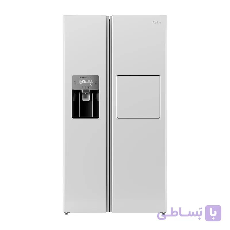 یخچال ساید بای ساید جی پلاس مدل GSS-R7927W — تصویر 1