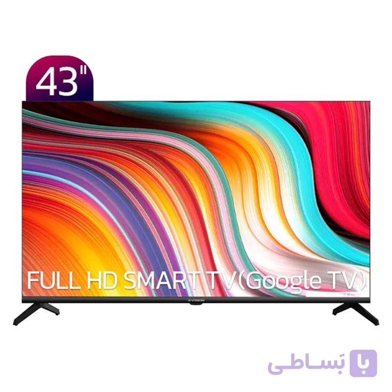 تلویزیون 43 اینچ هوشمند ایکس ویژن مدل 43XH610 — تصویر 1