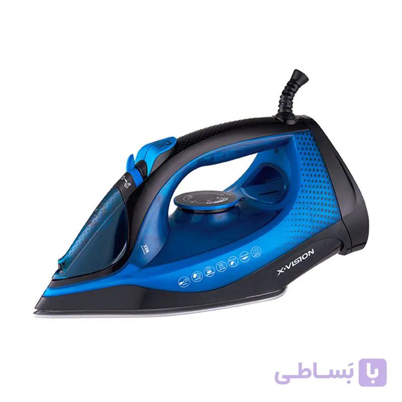 اتو بخار ایکس ویژن مدل SW-628 مشکی سبز — تصویر 1