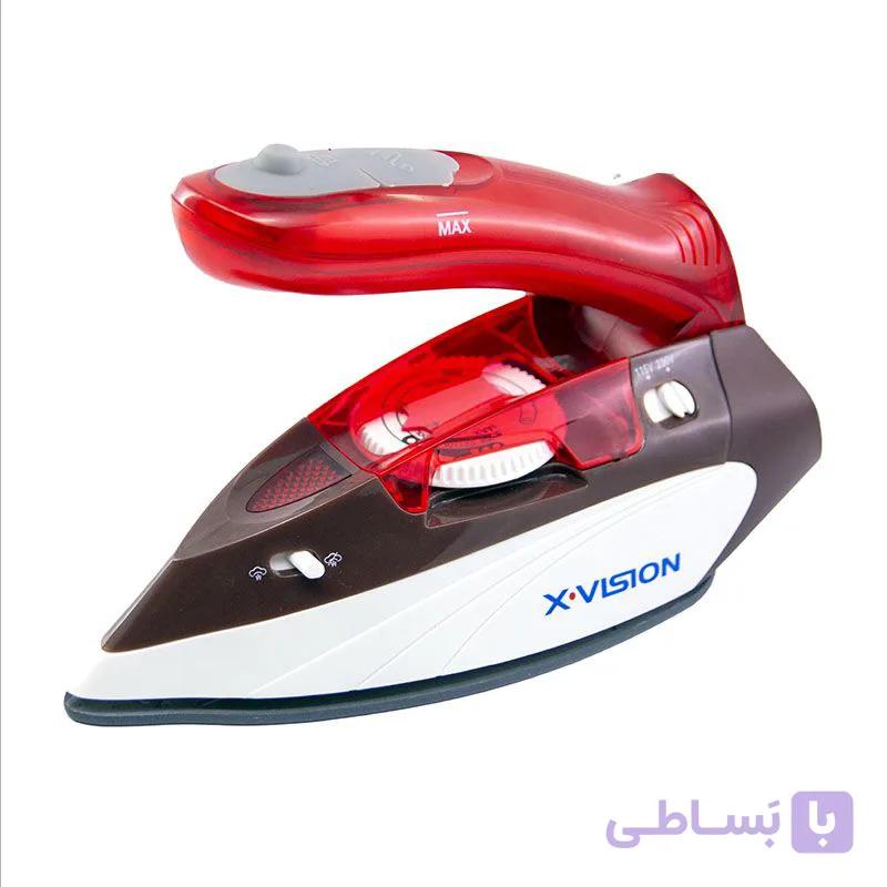 اتو بخار مسافرتی ایکس‌ ویژن مدل SW-602 قرمز — تصویر 1