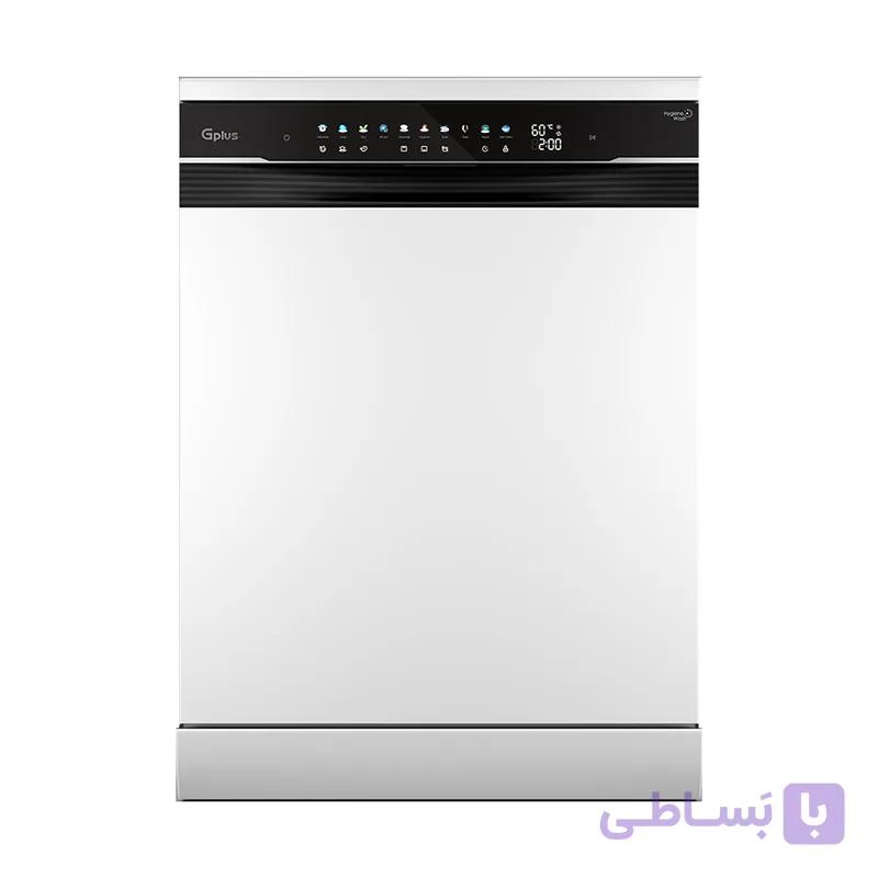 ماشین ظرفشویی 15 نفره جی پلاس مدل GDW-R1599W — تصویر 1