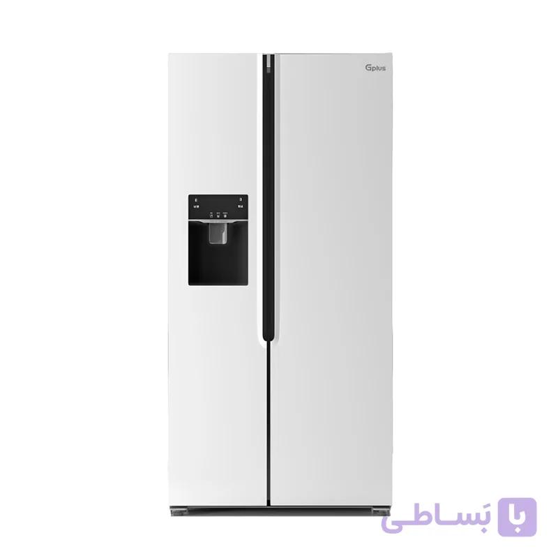یخچال فریزر ساید بای ساید جی پلاس مدل GSS-R7639W — تصویر 1