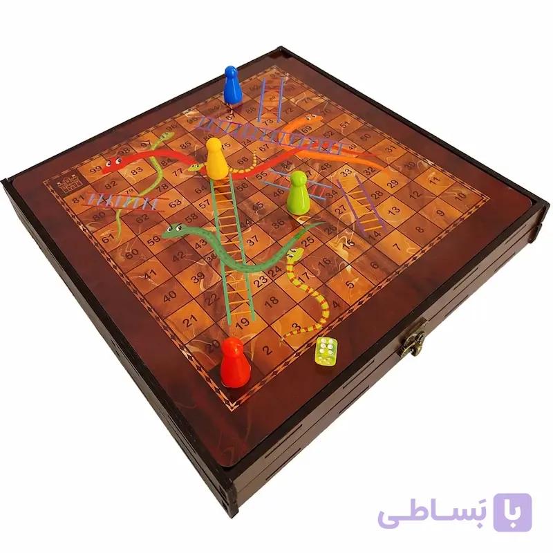 پکیج 8 بازی چوبی با کیف دراگون — تصویر 1