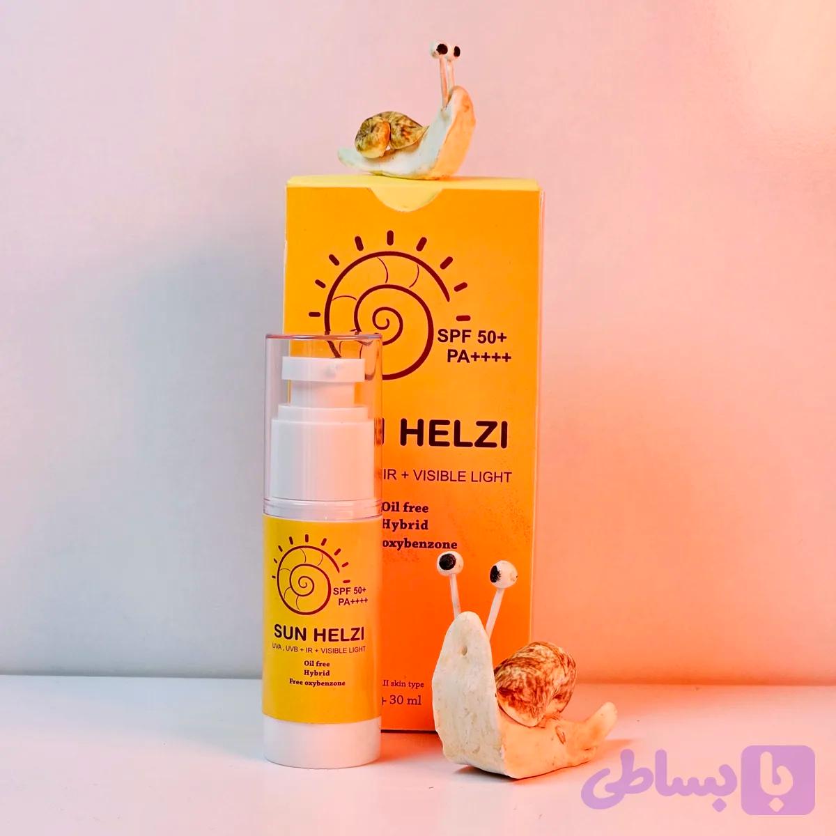 ضد آفتاب سان حلزی 30 ml
