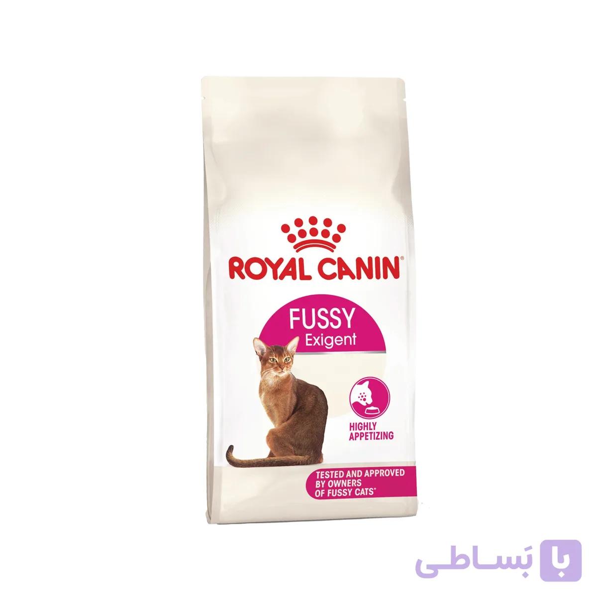 غذای خشک گربه رویال کنین fussy exigent وزن ۱۰ کیلوگرم ( اصل فرانسه ) ( محصول جدید شرکت رویال کنین ) — تصویر 1