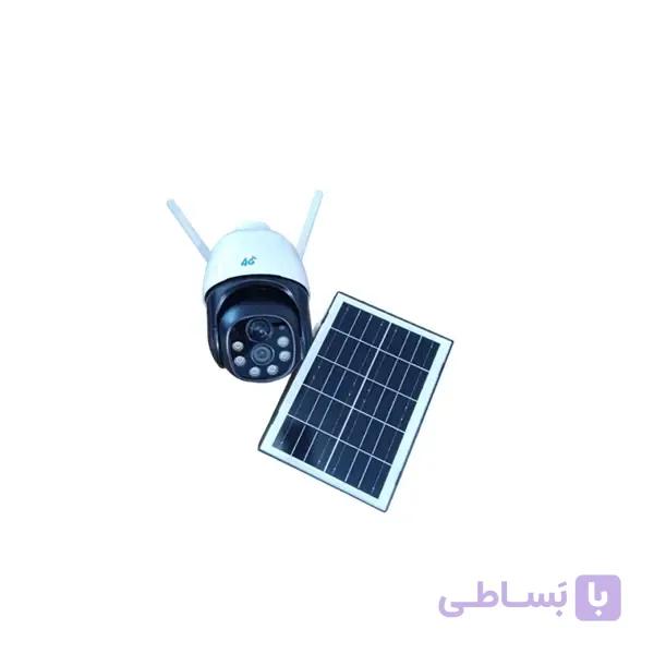 دوربین بی سیم سیمکارتی تک لنز سولار مدل D19 (V380 PRO) — تصویر 1