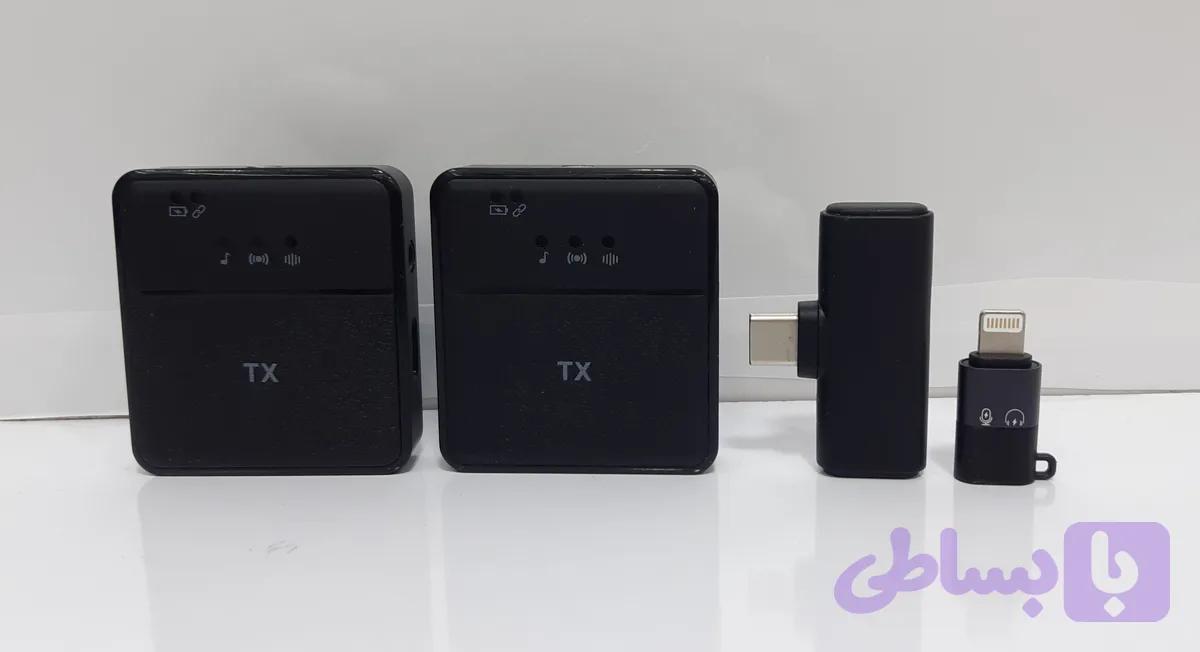 میکروفون یقه ای دو کاربره مدل sx8 daul