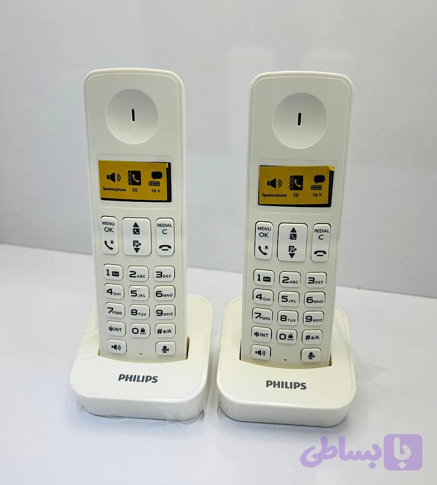 تلفن بیسیم فیلیپس مدل D210 duo دو گوشی
