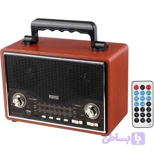 رادیو اسپیکر کیمای مدل md 1706 bt