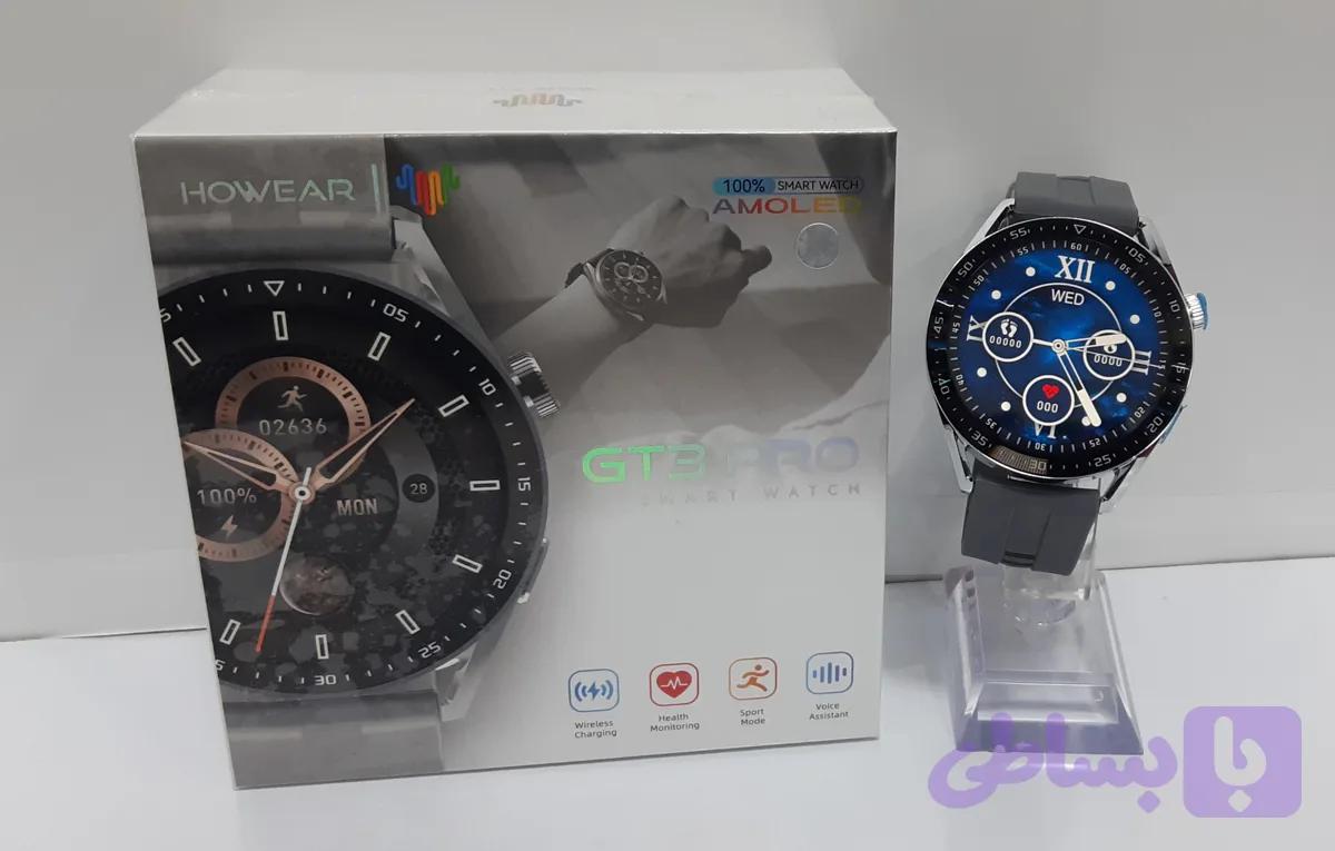 ساعت صفحه گرد مدل Howear Gt3pro