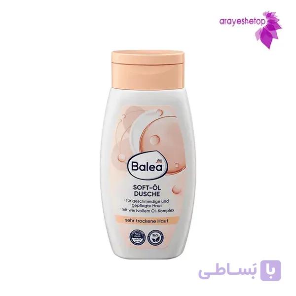شامپو بدن روغنی باله آ مدل Soft-Öl Dusche مخصوص پوست خیلی خشک حجم 300 میلی‌لیتر