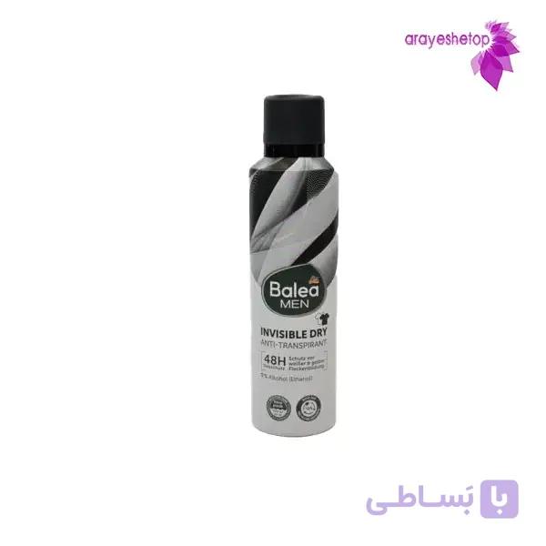 اسپری ضدتعریق مردانه باله آ Invisible Dry