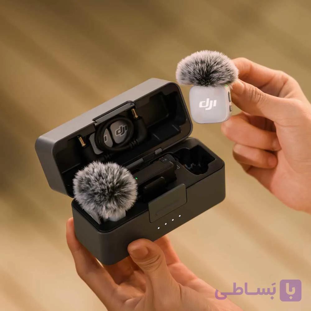 میکروفون میک مینی ۲ کمبو دو کاربره | DJI Mic Mini 2 (2 TX + 1 RX + Charging Case) — تصویر 1