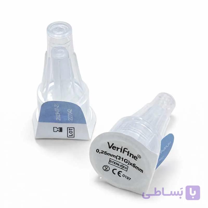 سرسوزن قلم انسولین وری‌فاین شماره ۶ — تصویر 1