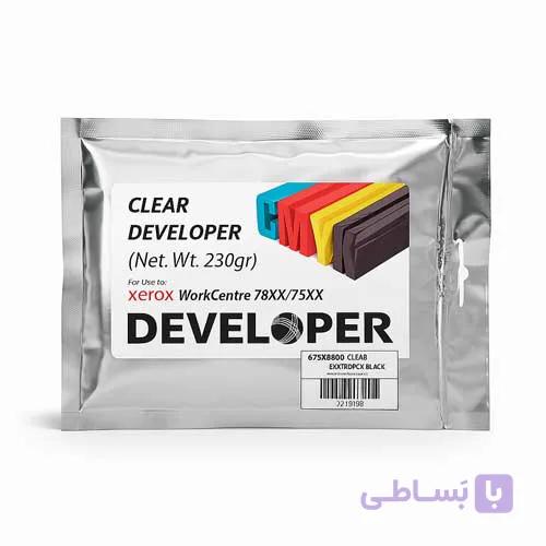 پودر Developer بی‌رنگ زیراکس 230 گرمی مدل 675K85030 – مناسب Xerox WorkCentre سری 75XX و 78XX