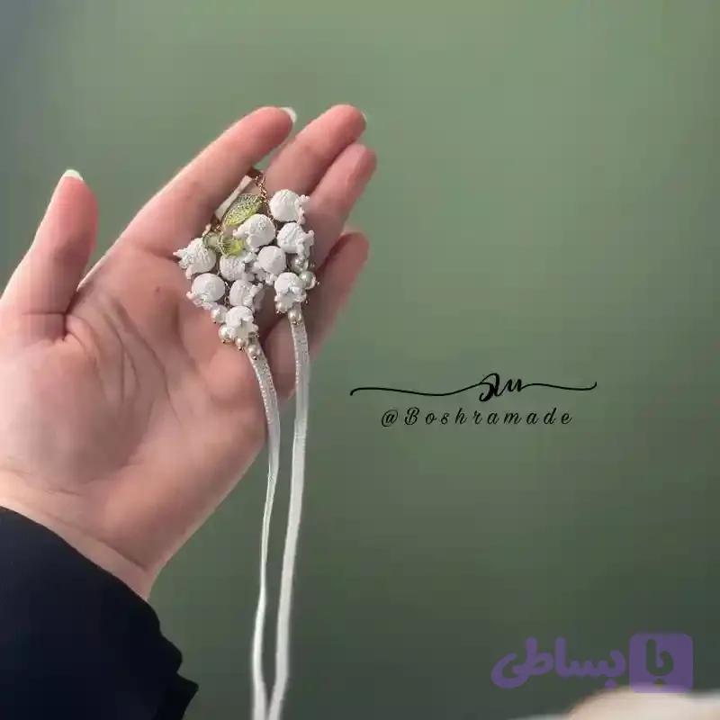بند عینک مدل گل موگه کد270