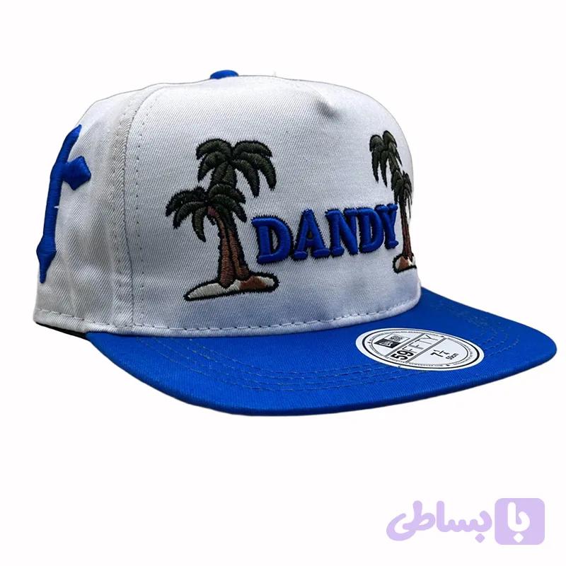 کلاه کپ سفید بک فیت مدل DANDY (کد MO0UX)