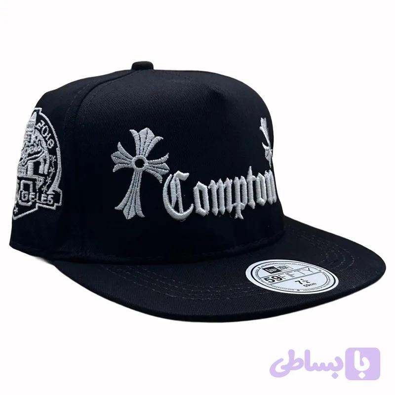 کلاه کپ مشکی بک فیت مدل COMPTON (کد 2TXPU)