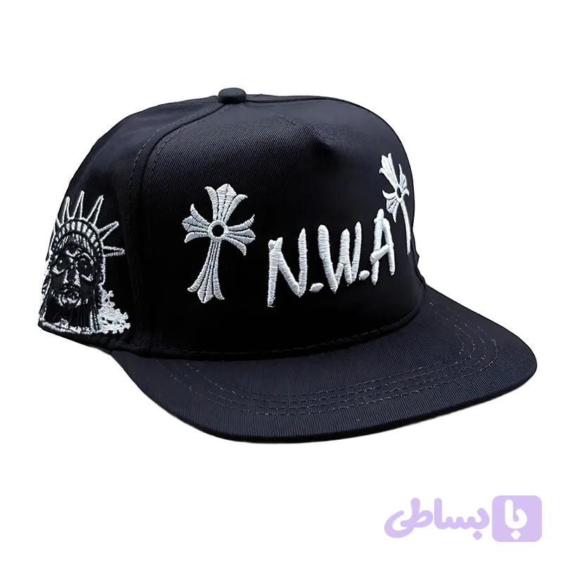 کلاه کپ مشکی بک فیت مدل NWA (کد 3AVG5)