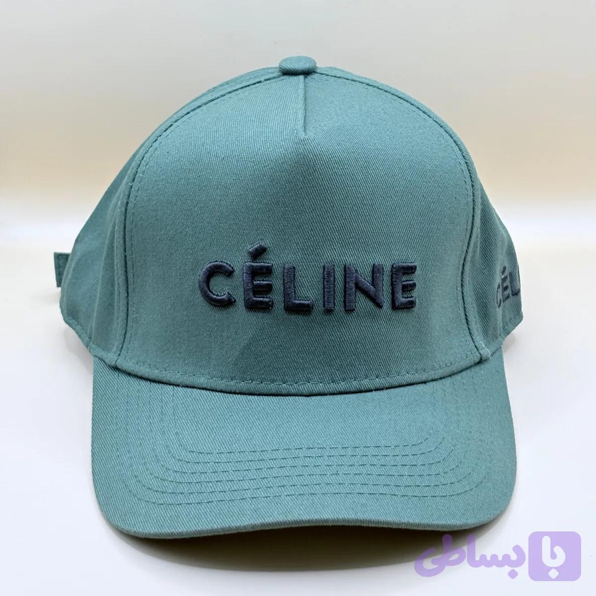 کلاه اسنپ بک سبز مدل celine