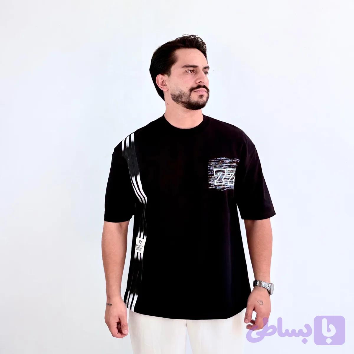تیشرت مکشی مدل 77 (کد 4MTL9)
