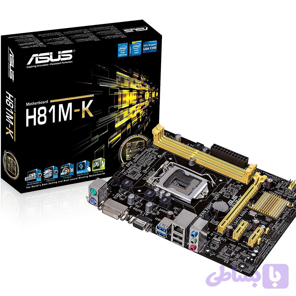 مادربرد ایسوس Asus h81 hdmi