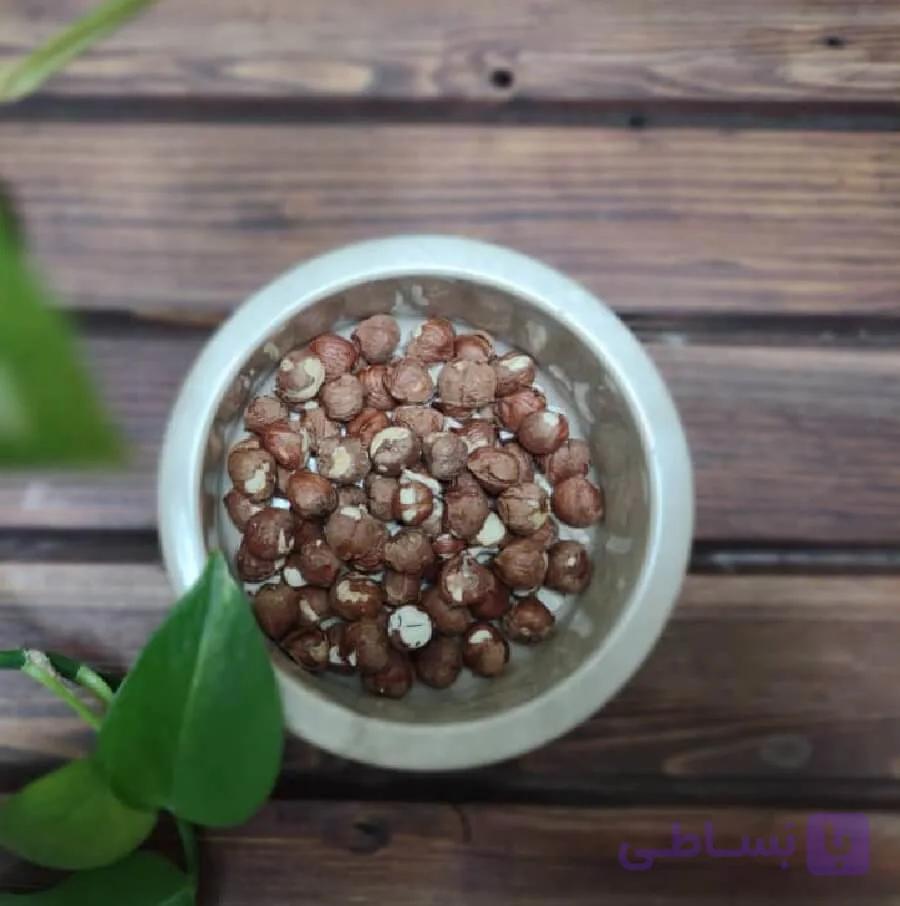 پیاله لبه دار سنگی کرم ۱۲Cm — تصویر 1